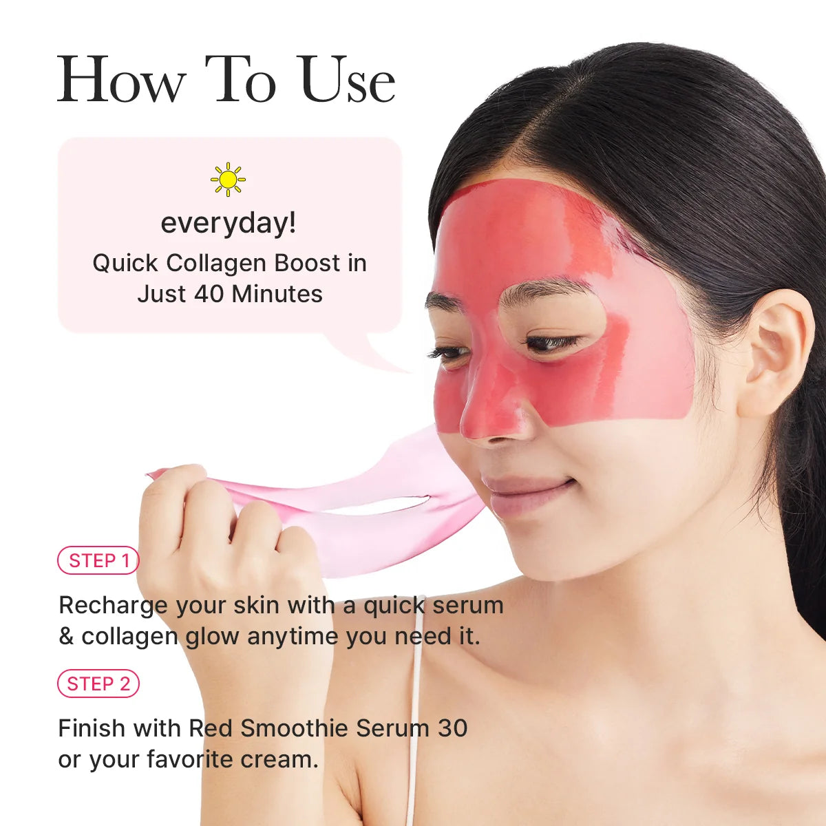 ARENCIA | Red Collagen Jello Mask - 25 gr