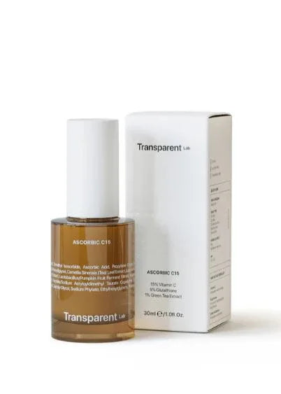 TRANSPARENT LAB | Ascorbic C15™ - 30ml - InternationalCosmetic