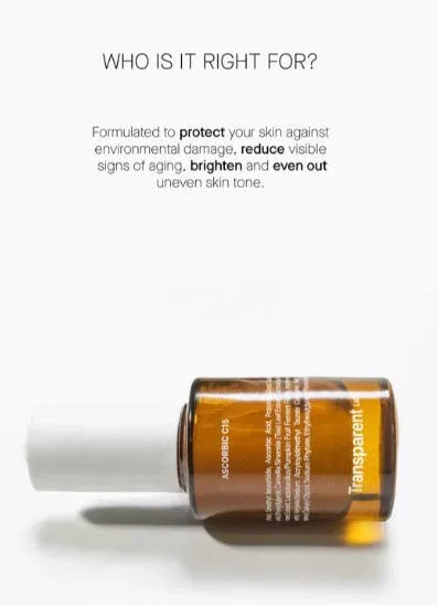 TRANSPARENT LAB | Ascorbic C15™ - 30ml - InternationalCosmetic