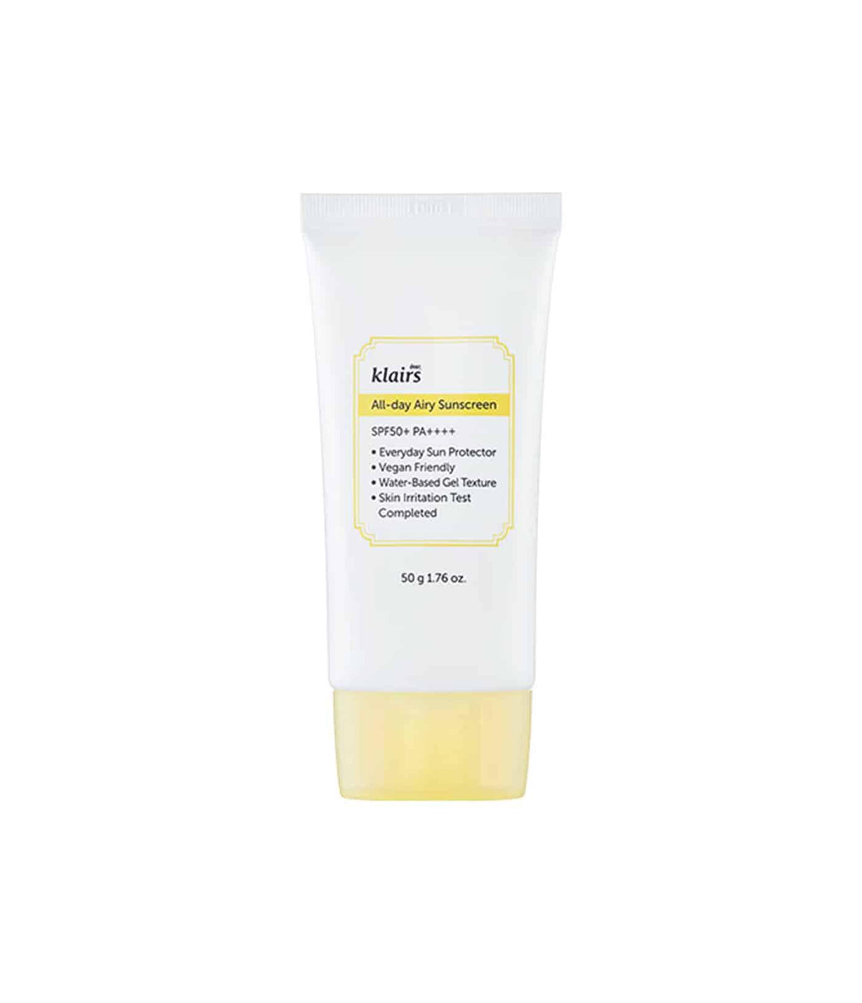 KLAIRS | All-Day Airy Sunscreen SPF50+ - 20ml - InternationalCosmetic