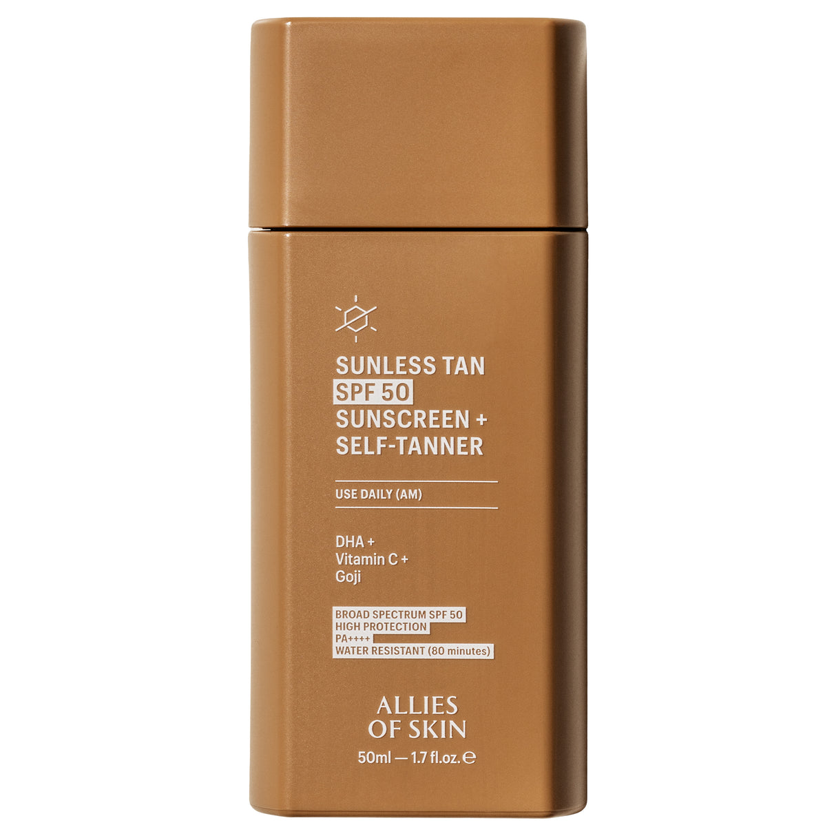 ALLIES OF SKIN | Sunless Tan SPF 50 Daily Self Tanner - 50ml