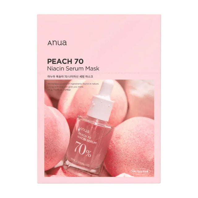 ANUA | Peach 70 Niacin Serum Mask- 1ud - InternationalCosmetic