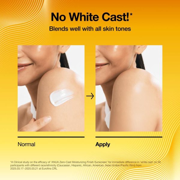 ANUA | Zero-Cast Moisturizing Finish Sunscreen SPF 50+ – 50ml | KPop Demon Hunters Limited Edition