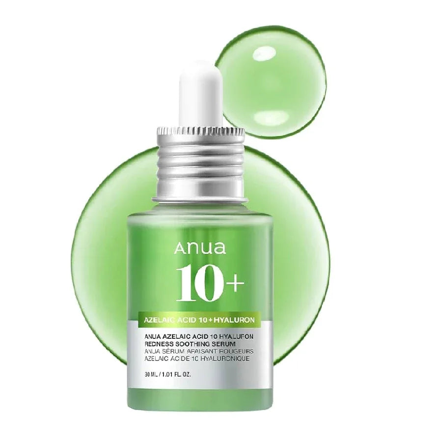 ANUA | Azelaic Acid 10 Hyaluron Redness Soothing Serum - 30ml - InternationalCosmetic
