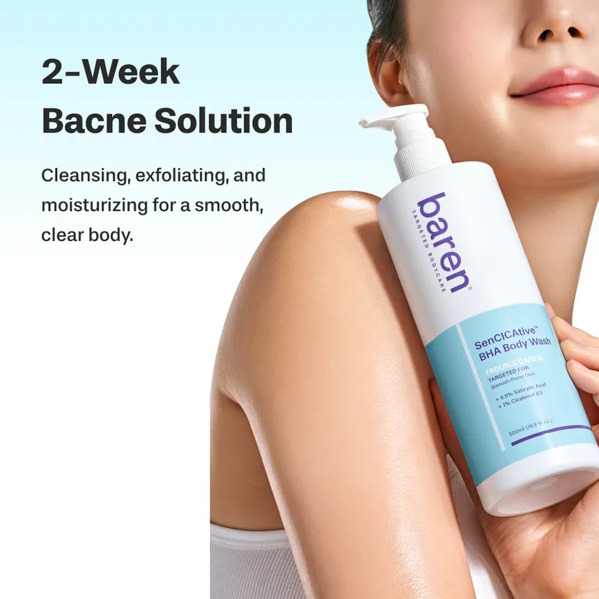 BAREN | SenCICAtive BHA Body Wash - 500ml