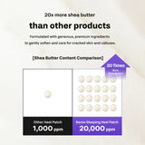 BAREN | Shea Butter Sleeping Heel Patch - 10ud