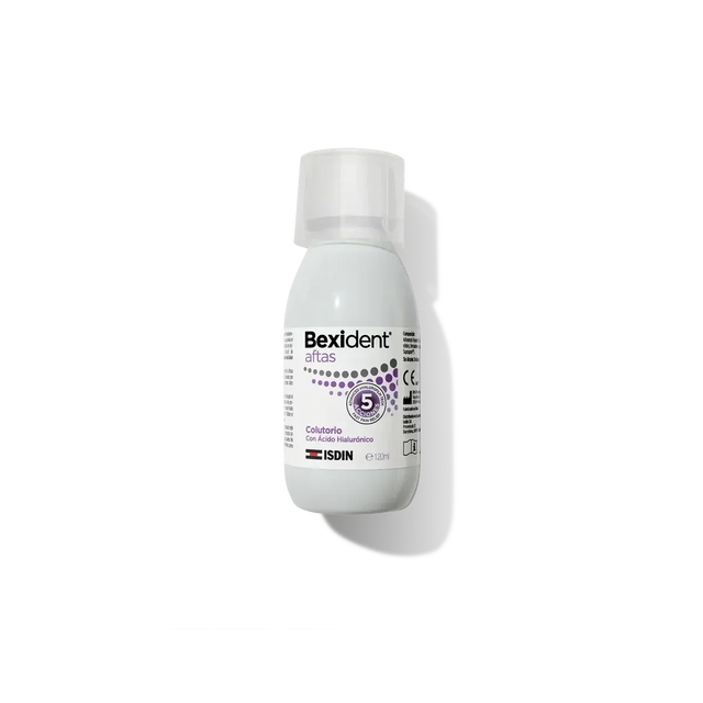 ISDIN | Bexident® Aftas Colutorio con Ácido Hialurónico - 120ml - InternationalCosmetic