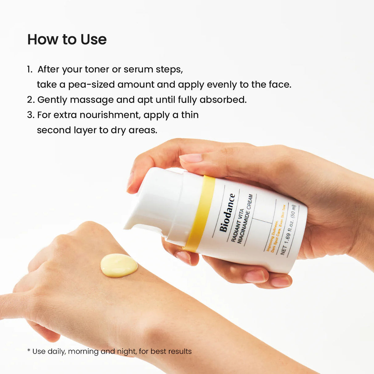 BIODANCE | Radiant Vita Niacinamide Cream - 50ml