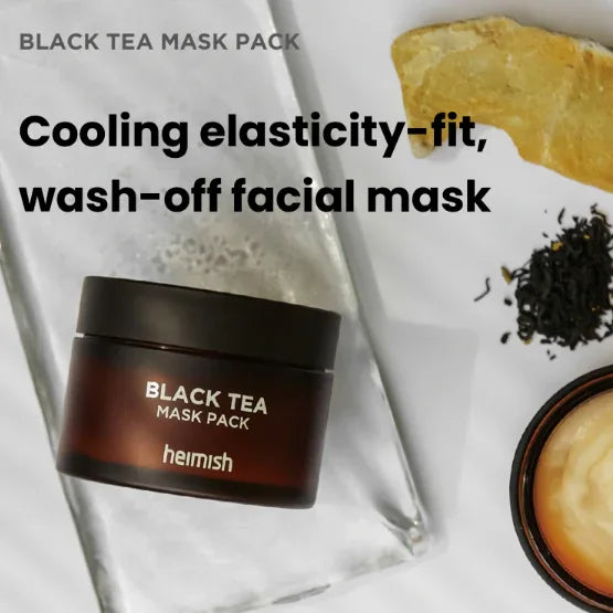 HEIMISH | Black Tea Mask Pack - 110gr - InternationalCosmetic