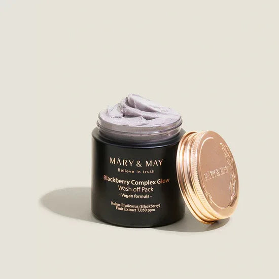 MARY & MAY | Blackberry Complex Glow Wash Off Pack - 125 gr - InternationalCosmetic