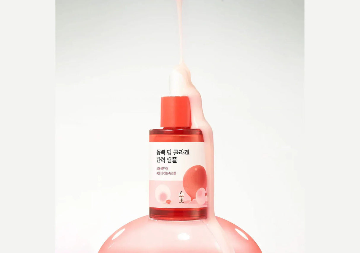 ROUND LAB | Camellia Deep Collagen Firming Ampoule - 30ml - InternationalCosmetic