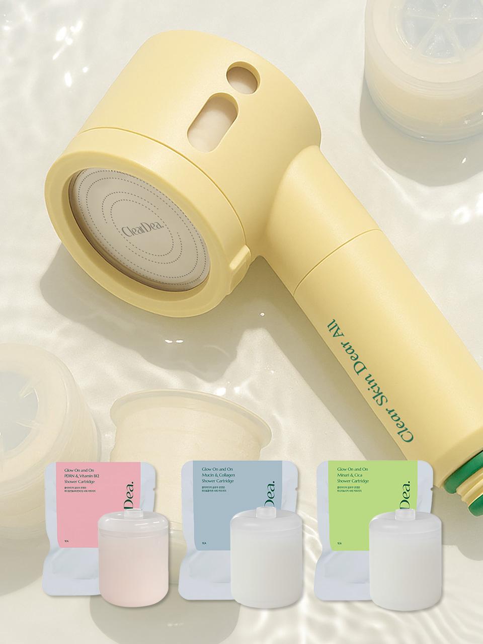 CLEARDEA. | Glow On and On Mucin & Collagen Shower Cartridge - 1ea