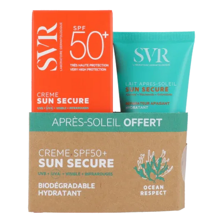 SVR | Sun Secure Creme SPF50+ + Regalo Lait Apres Soleil - 50ml - InternationalCosmetic