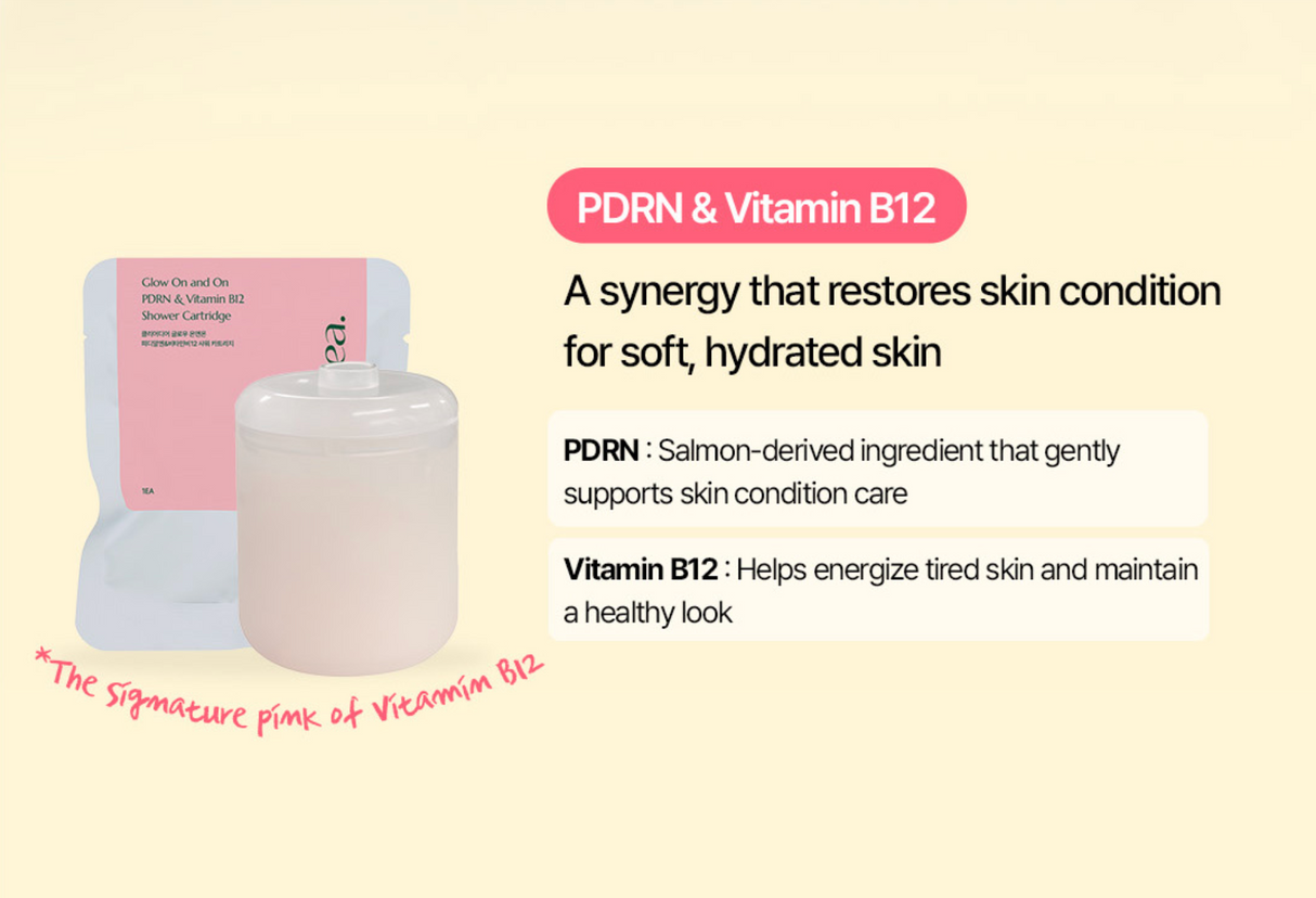 CLEARDEA. | Glow On and On Mucin & Collagen Shower Cartridge - 1ea