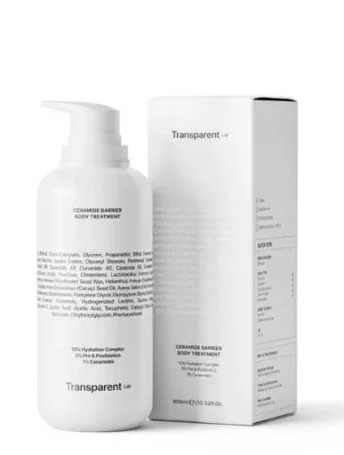 TRANSPARENT LAB | Ceramide Barrier Body Treatment - 400ml - InternationalCosmetic