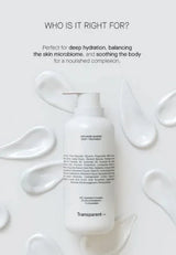 TRANSPARENT LAB | Ceramide Barrier Body Treatment - 400ml - InternationalCosmetic