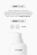 TRANSPARENT LAB | Ceramide Barrier Body Treatment - 400ml - InternationalCosmetic