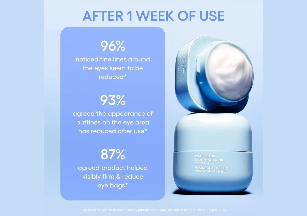 LANEIGE | Water Bank Blue Hyaluronic Eye Cream - 25ml - InternationalCosmetic