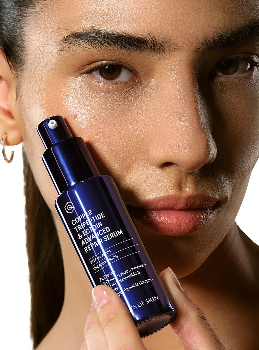 ALLIES OF SKIN | Copper Tripeptide & Ectoin Advanced Repair Serum - 30ml - InternationalCosmetic