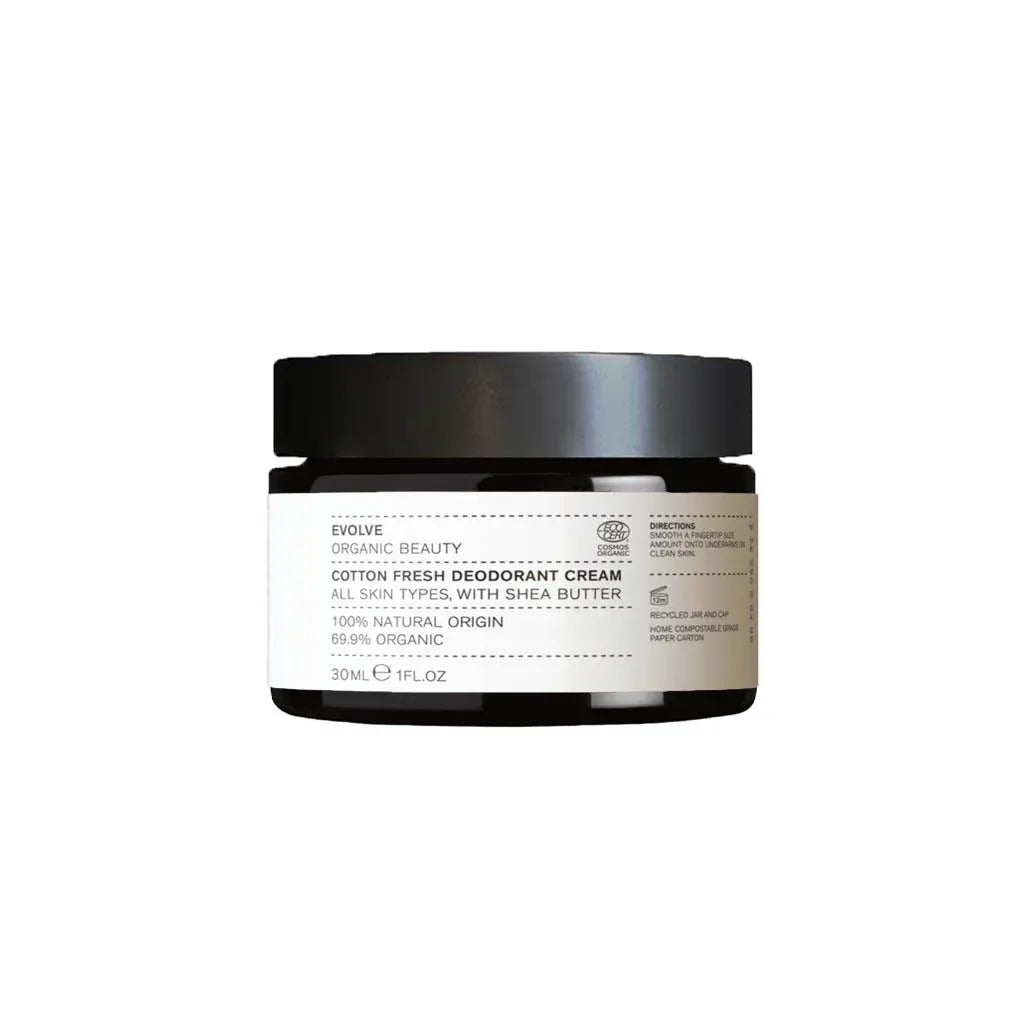 EVOLVE | Cotton Fresh Deodorant Cream - 30ml - InternationalCosmetic
