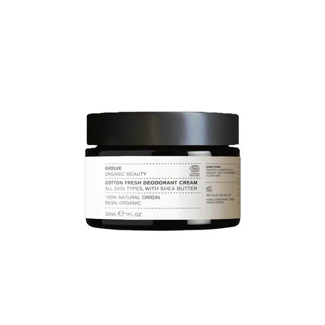 EVOLVE | Cotton Fresh Deodorant Cream - 30ml - InternationalCosmetic
