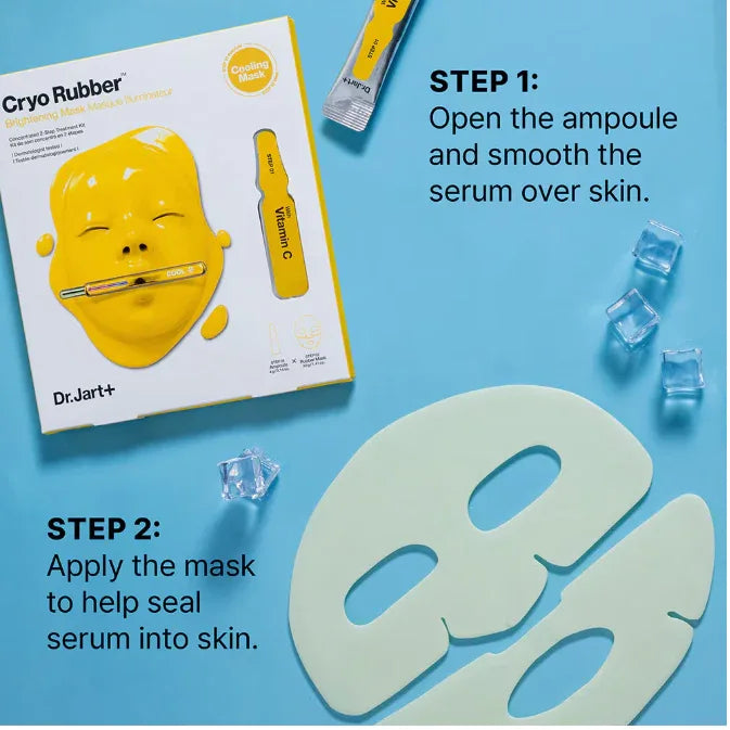 DR. JART | Cryo Rubber Brightening Mask - InternationalCosmetic