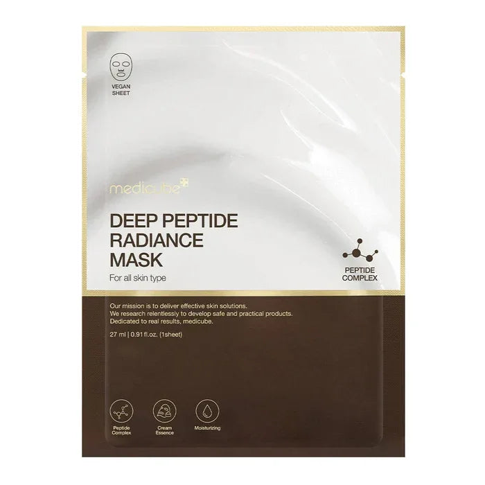 MEDICUBE | Deep Peptide Radiance Mask - 1 ud - InternationalCosmetic