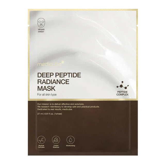 MEDICUBE | Deep Peptide Radiance Mask - 1 ud - InternationalCosmetic