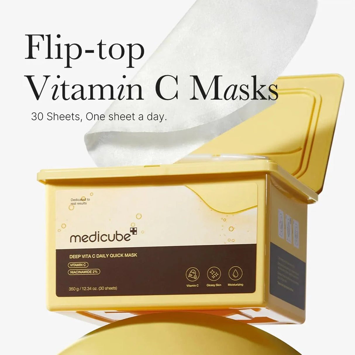 MEDICUBE | Deep Vita C Daily Quick Mask - 30 ud - InternationalCosmetic