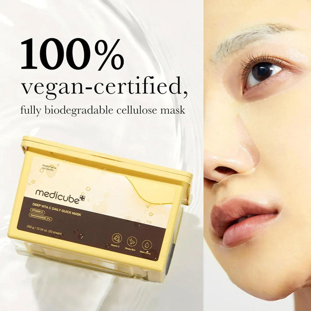 MEDICUBE | Deep Vita C Daily Quick Mask - 30 ud - InternationalCosmetic