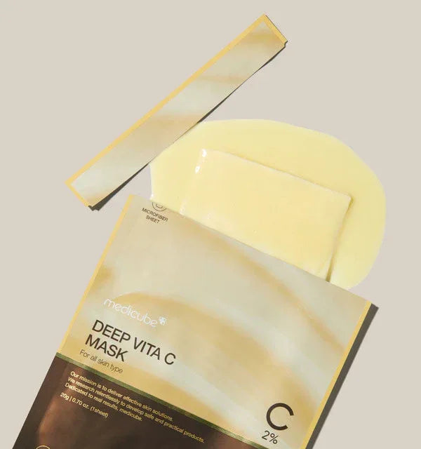 MEDICUBE | Deep Vita C Mask - 1 ud - InternationalCosmetic