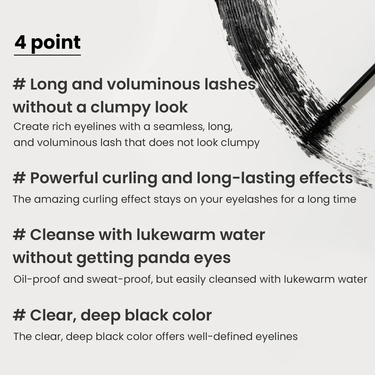 HEIMISH | Dailism Smudge Stop Mascara - Curling - 9gr - InternationalCosmetic