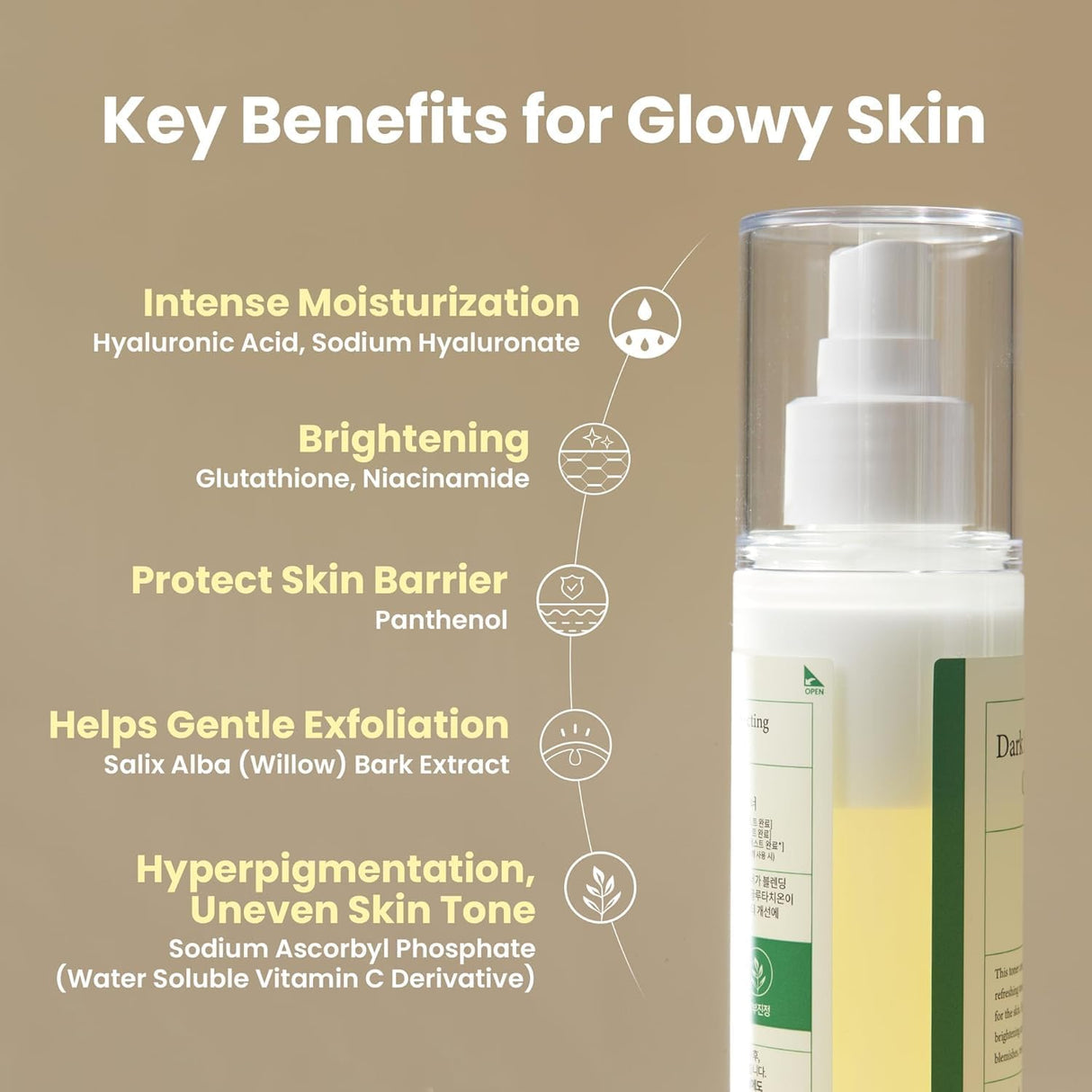 AXIS-Y | Dark Spot Correcting Glow Toner - 200ml