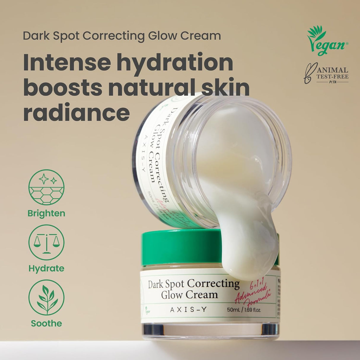 AXIS-Y | Dark Spot Correcting Glow Cream - 50ml