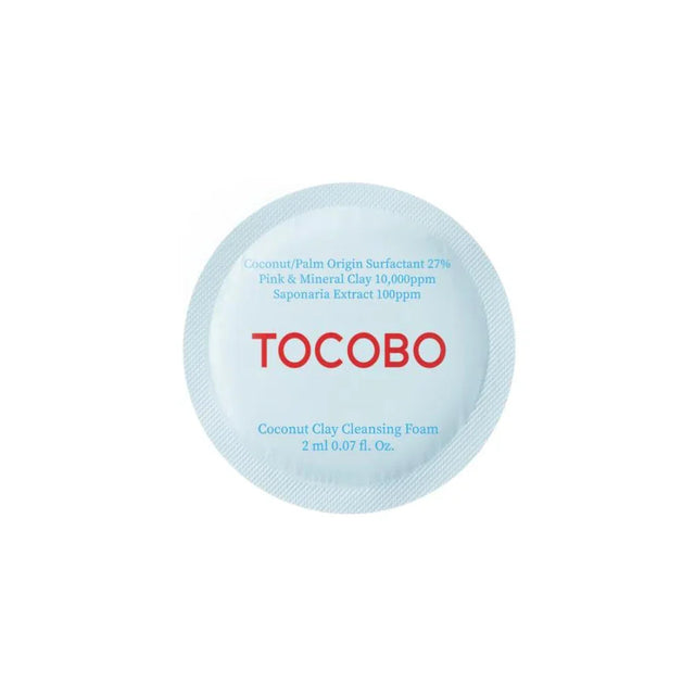 TOCOBO | Coconut Clay Cleansing Foam Muestra - 2ml - InternationalCosmetic