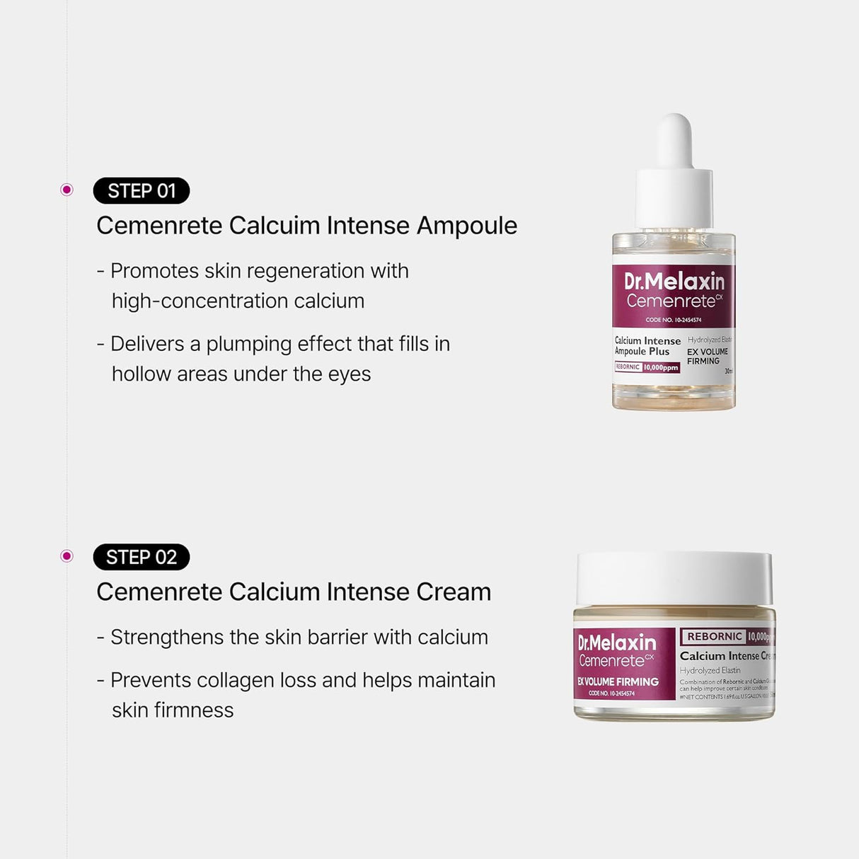 DR. MELAXIN | Cemenrete Calcium Intense Cream - 50ml