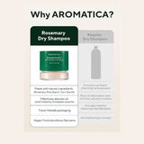 AROMATICA | Rosemary Dry Shampoo Powder - 10ml - InternationalCosmetic