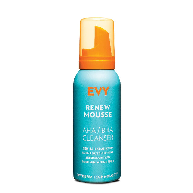 EVY TECHNOLOGY | Renew Mousse AHA / BHA Cleanser - 100ml - InternationalCosmetic