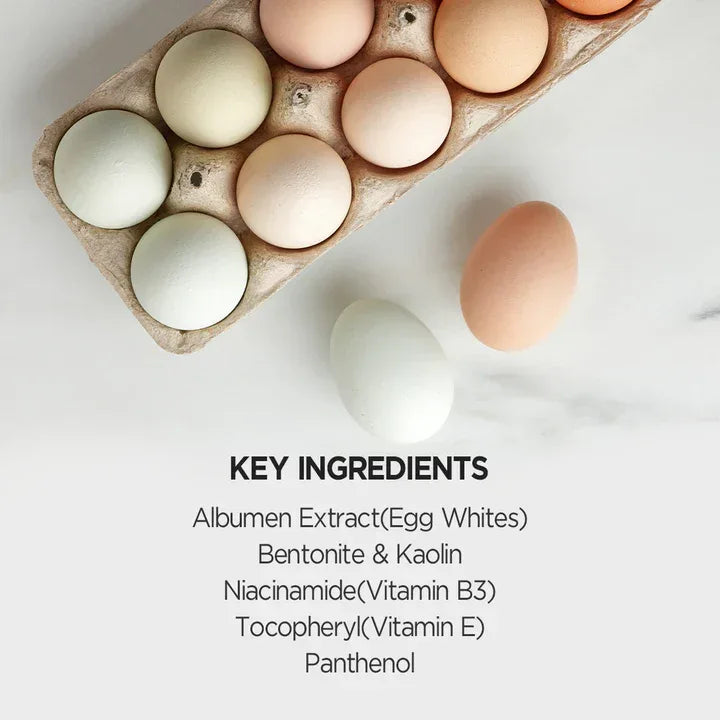 SKINFOOD | Egg White Pore Mask - 120gr - InternationalCosmetic