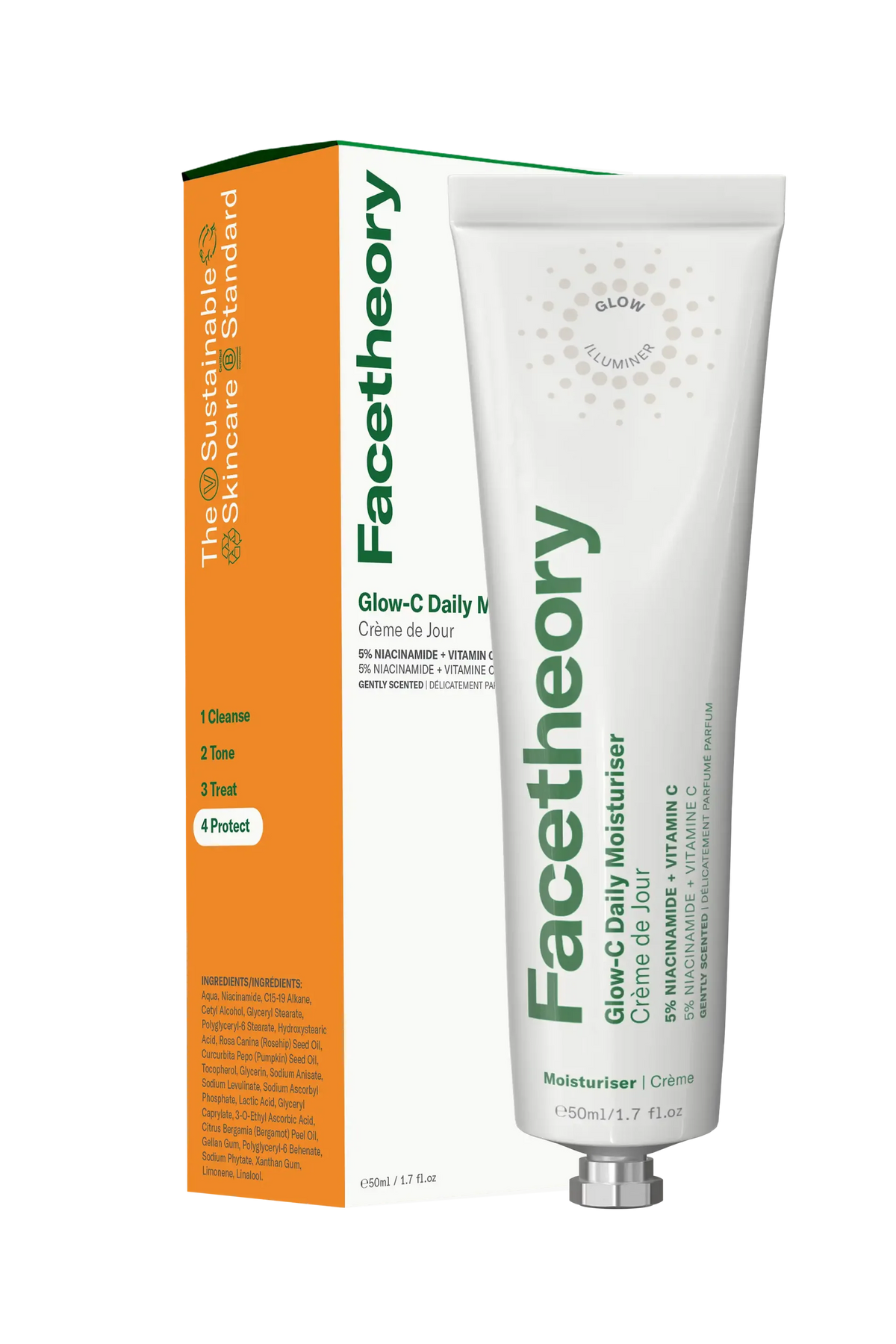 FACETHEORY | Glow-C Daily Moisturiser - 50ml