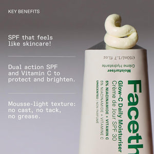 Facetheory | Glow-C Daily Moisturiser SPF30 - 50ml