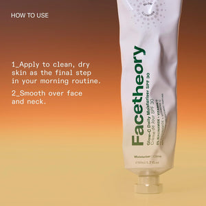 Facetheory | Glow-C Daily Moisturiser SPF30 - 50ml