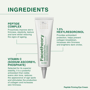 Facetheory | Peptide Firming Eye Cream - 15ml
