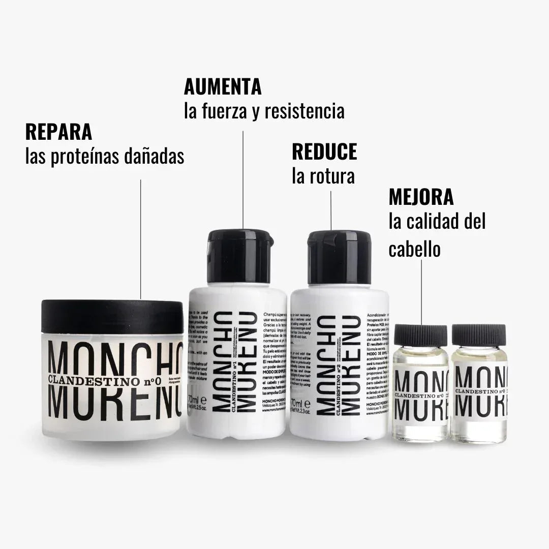 MONCHO MORENO | Tratramiento Clandestino Duo - InternationalCosmetic