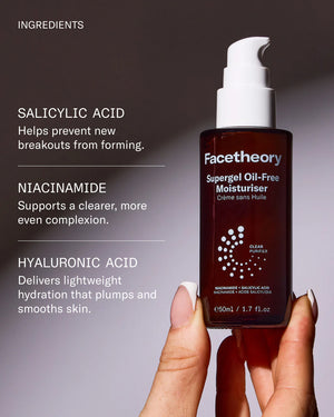 Facetheory | Supergel Oil-Free Moisturiser - 50ml