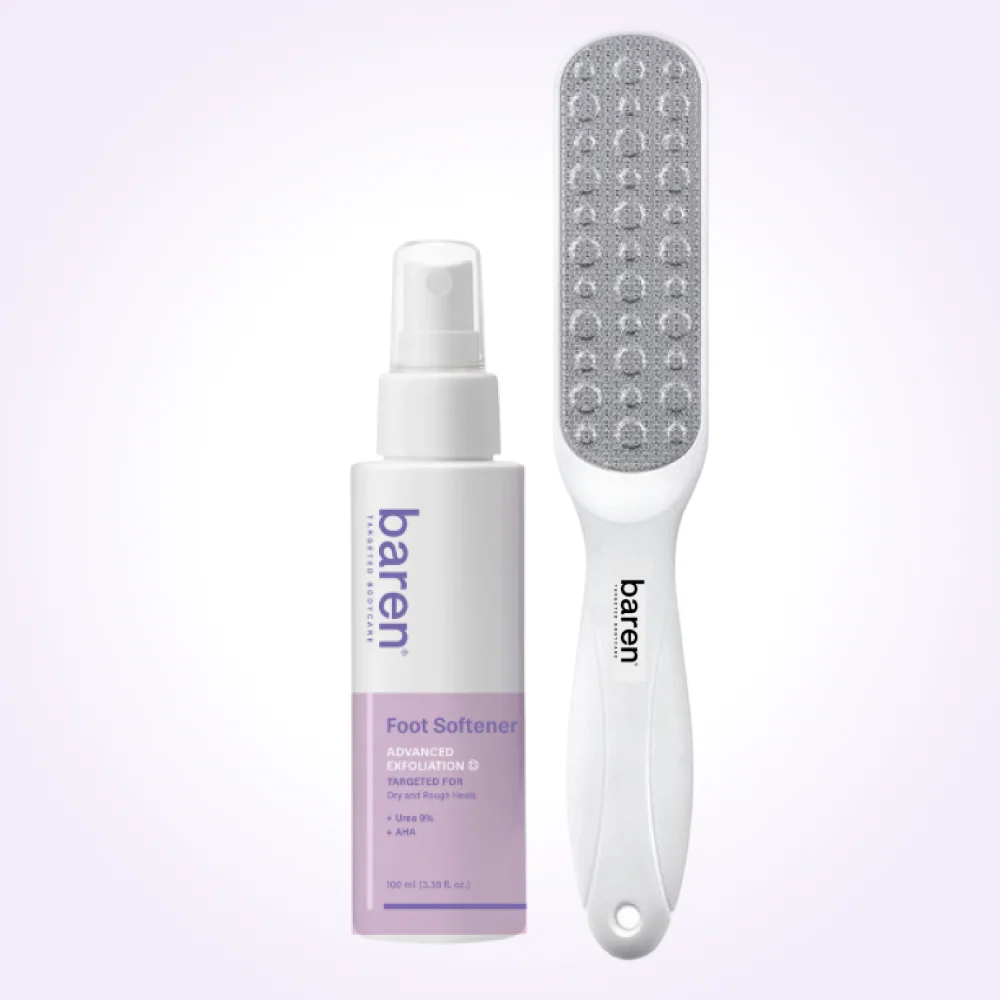 BAREN | Foot Exfolian Softener At-Home Kit