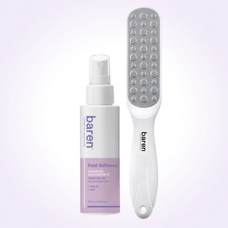 BAREN | Foot Exfolian Softener At-Home Kit