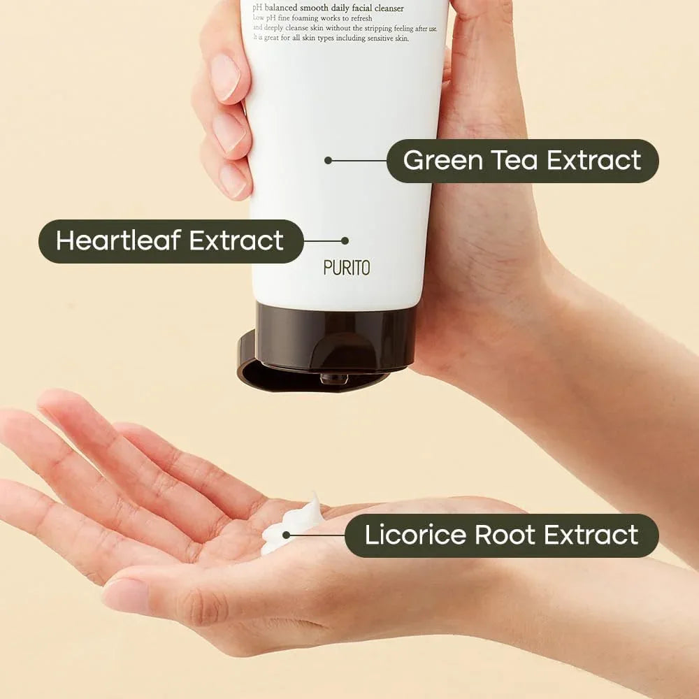 PURITO | From Green Deep Foaming Cleanser - 200ml - InternationalCosmetic