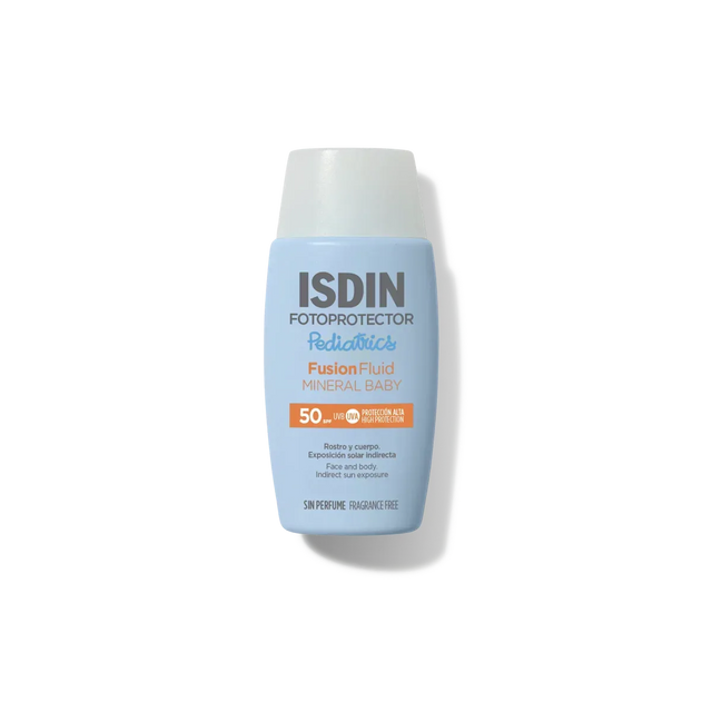ISDIN | Fusion Fluid Mineral Baby Pediatrics SPF 50 - 50ml - InternationalCosmetic