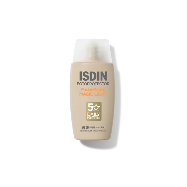 ISDIN | Fusion Water MAGIC Light SPF 50 - 50ml - InternationalCosmetic